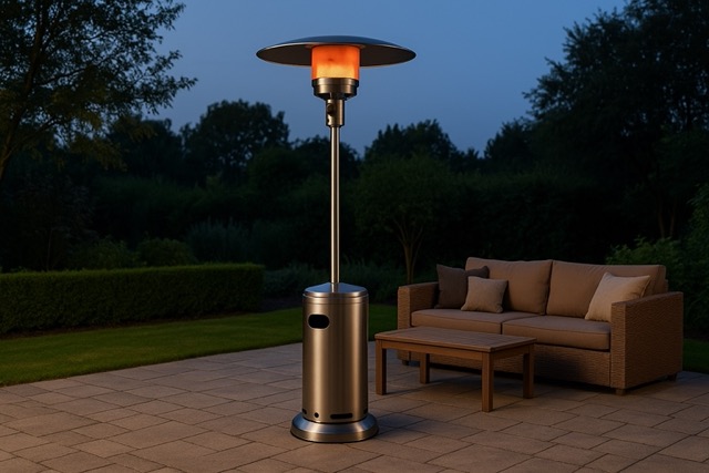 parasol grzewczy gazowy na taras Średni